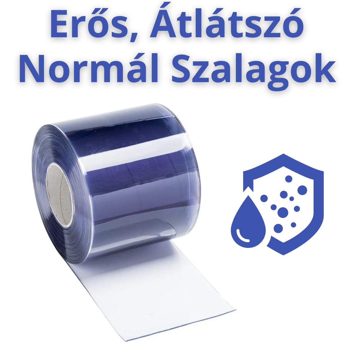 Normál átlátszó PVC szalag